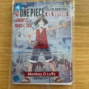 One Piece Monkey D. Luffy Card